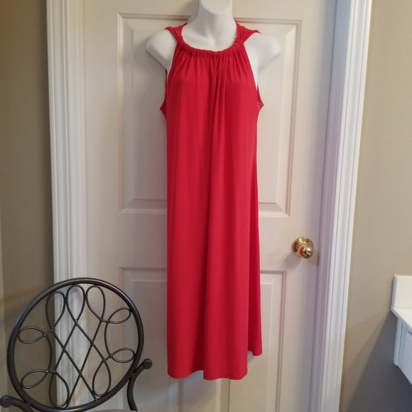 MSK Dresses & Skirts - MSK WOMEN Red Sleeveless Dress